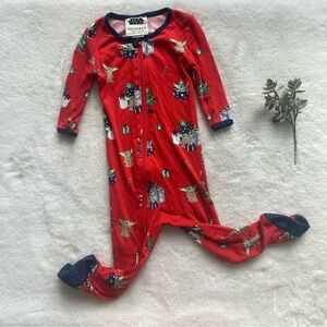 Munki Munki | EUC - Star Wars Yoda Sleeper - Size 18 Months - Zip Closure